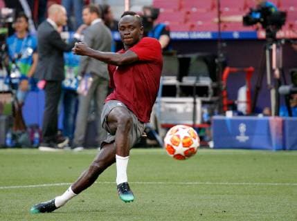 SOCCER - CL, Tottenham vs Liverpool MADRID,SPAIN,31.MAY.19 - SOCCER - UEFA Champions League, final, Tottenham Hotspur vs Liverpool FC, preview, training Liverpool. Image shows Sadio Mane (Liverpool). GEPAxpictures xDavidxRodriguez