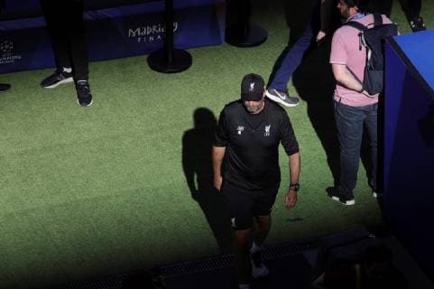 Liverpool s manager Juergen Klopp leads his team s training session at the Wanda Metropolitano stadium in Madrid, Spain, 31 May 2019. Liverpool FC will face Tottenham Hotspur in the 2019 UEFA Champions League final at the Wanda Metropolitano stadium in Madrid, Spain, on 01 June 2019. UCL Final 2019 - Liverpool FC training !ACHTUNG: NUR REDAKTIONELLE NUTZUNG!  Copyright: xJuanjoxMartinx GRAF1492 20190531-636949268612516837