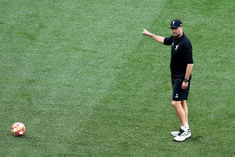 Fußball, CL Finale, FC Liverpool Abschlusstraining May 31, 2019 - Madrid, Spain - Liverpool manager Jurgen Klopp during the Liverpool FC training in sight of the UEFA Champions League Final at the Wanda Metropolitano Stadium in Madrid, Spain on May 31, 2019. Liverpool FC training - Uefa Champions League Final  - ZUMAn230 20190531_zaa_n230_401 Copyright: xMatteoxCiambellix