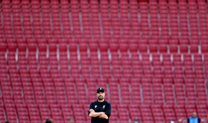 May 31, 2019 - Madrid, Spain - Liverpool manager Jurgen Klopp during the Liverpool FC training in sight of the UEFA Champions League Final at the Wanda Metropolitano Stadium in Madrid, Spain on May 31, 2019. Liverpool FC training - Uefa Champions League Final  - ZUMAn230 20190531_zaa_n230_410 Copyright: xMatteoxCiambellix