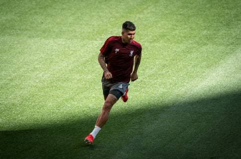 Roberto Firmino of Liverpool during the Champions League FINAL Training sessions of Totteham Hotspur & Liverpool football teams at Metropolitano Stadium (Stadium Metropolitano), Av. de Luis Aragon?s, 4, 28022 Madrid, Spain on 31 May 2019. Copyright: xAndyxRowlandx PMI-2854-0005