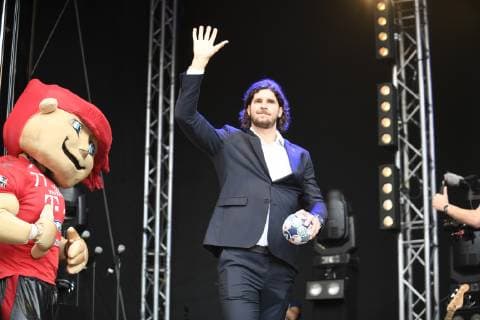 Laszlo Nagy (Telekom Veszprem HC), Handball, Velux EHF Final Four, Opening Party, Spieler, 31.05.19 Köln Lanxess-Arena Nordrhein-Westfalen Germany