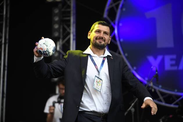 Arpad Sterbik (Telekom Veszprem HC), Handball, Velux EHF Final Four, Opening Party, Spieler, 31.05.19 Köln Lanxess-Arena Nordrhein-Westfalen Germany
