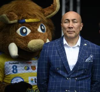 Kielce-Trainer Talant Dujshebaev, Handball, Velux EHF Final Four, Opening Party, Spieler, 31.05.19 Köln Lanxess-Arena Nordrhein-Westfalen Germany