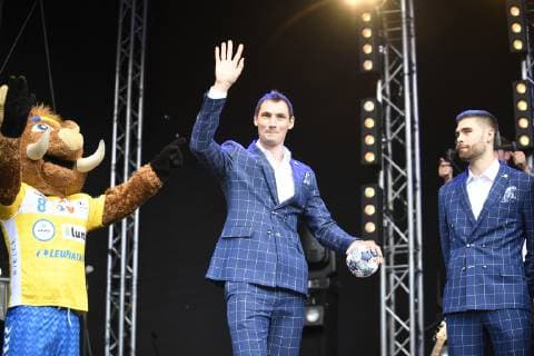 Krzysztof Lijewski (PGE Vive Kielce), Handball, Velux EHF Final Four, Opening Party, Spieler, 31.05.19 Köln Lanxess-Arena Nordrhein-Westfalen Germany