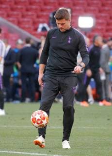 SOCCER - CL, Tottenham vs Liverpool MADRID,SPAIN,31.MAY.19 - SOCCER - UEFA Champions League, final, Tottenham Hotspur vs Liverpool FC, preview, training Tottenham. Image shows head coach Mauricio Pochettino (Tottenham). GEPAxpictures xDavidxRodriguez