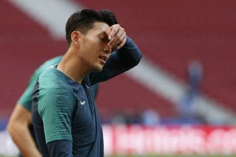 Fußball, CL Finale, Tottenham Hotspur Abschlusstraining TOTTENHAM PLAYERS DURING TRAINING AT THE WANDA METROPOLITANO STADIUM BEFORE COMPETING IN THE UEFA CHAMPIONS LEAGUE FINAL, IN MADRID MAY31, 2019. Cordon Press