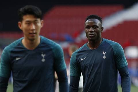 Fußball, CL Finale, Tottenham Hotspur Abschlusstraining TOTTENHAM PLAYERS DURING TRAINING AT THE WANDA METROPOLITANO STADIUM BEFORE COMPETING IN THE UEFA CHAMPIONS LEAGUE FINAL, IN MADRID MAY31, 2019. Cordon Press