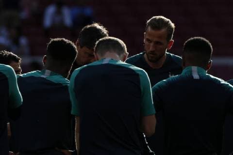 Fußball, CL Finale, Tottenham Hotspur Abschlusstraining TOTTENHAM PLAYERS DURING TRAINING AT THE WANDA METROPOLITANO STADIUM BEFORE COMPETING IN THE UEFA CHAMPIONS LEAGUE FINAL, IN MADRID MAY31, 2019. Cordon Press
