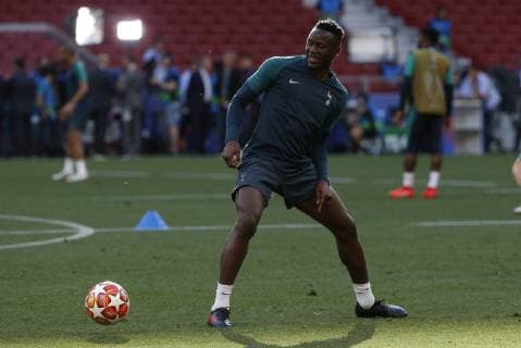 Fußball, CL Finale, Tottenham Hotspur Abschlusstraining TOTTENHAM PLAYERS DURING TRAINING AT THE WANDA METROPOLITANO STADIUM BEFORE COMPETING IN THE UEFA CHAMPIONS LEAGUE FINAL, IN MADRID MAY31, 2019. Cordon Press