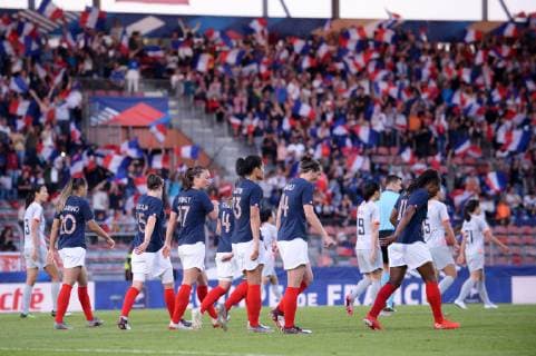 Fußball, Damen Länderspiel, Frankreich - China JOIE - EQUIPE DE FRANCE DE FOOTBALL FEMININ FOOTBALL FEMININ : France vs Chine - Match Amical - 31 05 2019 FEP Panoramic 