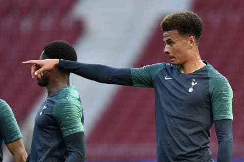 May 31, 2019 - Madrid, Spain - Dele Alli of Tottenham Hotspur FC during the training session ahead UEFA Champions League Final 2019 match between Tottenham Hotspur and Liverpool at Wanda Metropolitano Stadium, Madrid, Spain on 31 May 2019. Tottenham Hotspur Training Session ahead Uefa Champions League Final  - ZUMAn230 20190531_zaa_n230_636 Copyright: xGiuseppexMaffiax