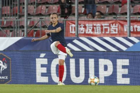 Fußball, Damen Länderspiel, Frankreich - China Marion Torrent (France) FOOTBALL FEMININ : France Vs Chine - Amical - 31 05 2019 MichaelBaucher Panoramic 