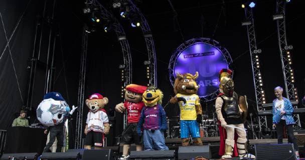 Final 4 Handball Opening Party Lanxess Arena Koeln Deutschland Datum: 31.05.2019 Maskottchen