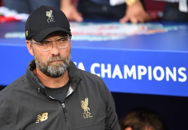 Fußball, Jürgen Klopp gewinnt mit Liverpool die Champions League 01.06.2019, xkvx, Fussball UEFA Champions League Finale, Tottenham Hotspur - FC Liverpool emspor, v.l. Coach Trainer Juergen Klopp (FC Liverpool) (DFL DFB REGULATIONS PROHIBIT ANY USE OF PHOTOGRAPHS as IMAGE SEQUENCES and or QUASI-VIDEO) Madrid
