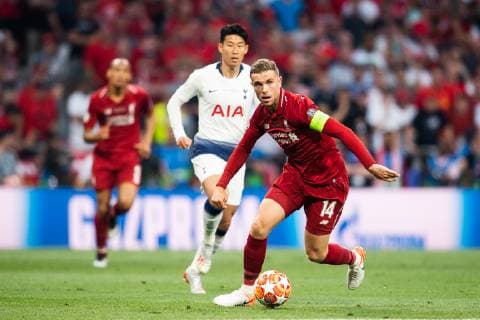 190601 Jordan Henderson of Liverpool during the UEFA Champions League final between Tottenham and Liverpool on June 1, 2019 in Madrid. Photo: Petter Arvidson BILDBYRAN kod PA 92302 Copyright: PETTERxARVIDSON BB190601PA085