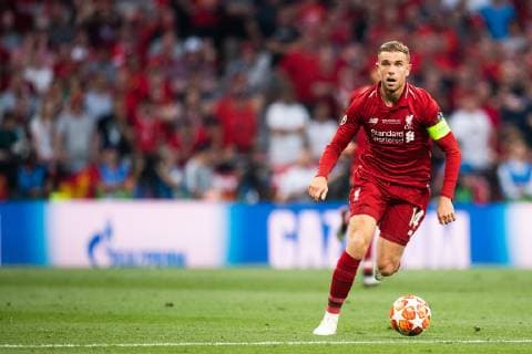 190601 Jordan Henderson of Liverpool during the UEFA Champions League final between Tottenham and Liverpool on June 1, 2019 in Madrid. Photo: Petter Arvidson BILDBYRAN kod PA 92302 Copyright: PETTERxARVIDSON BB190601PA087