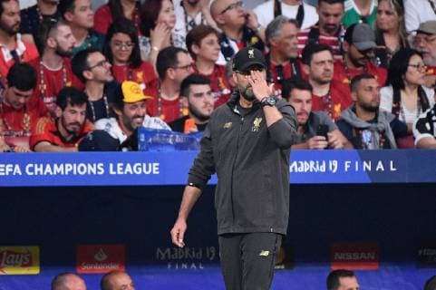 Photo Alfredo Falcone - LaPresse 01 06 2019 Madrid (spain) Soccer Liverpool - Tottenham Final Uefa Champions League 2018 2019 - Wanda Metropolitano Stadium of Madrid In the pic: Jurgen Klopp  Copyright: xAlfredoxFalcone LaPressex