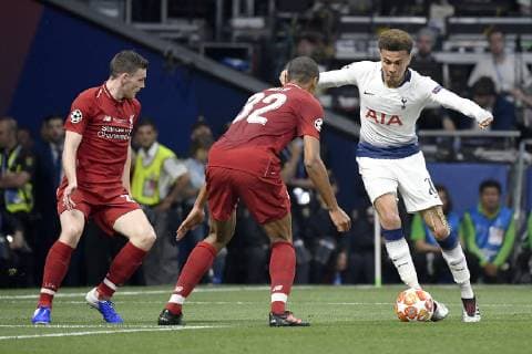 Dele Alli of Tottenham Hotspur during the 2019 UEFA Champions League Final match between Tottenham Hotspur and Liverpool at Wanda Metropolitano Stadium, Madrid, Spain on 1 June 2019. Copyright: xGiuseppexMaffiax 24160174
