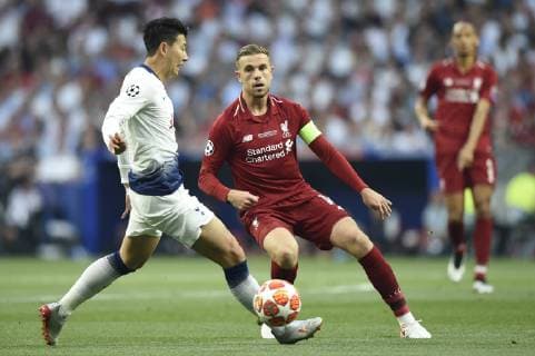 HEUNG-MIN SON DURING THE MATCH TOTTENHAM HOTSPUR FC VERSUS LIVERPOOL FC AT THE FINAL UEFA CHAMPIONS LEAGUE. MADRID. JUNE 1, 2019 Cordon Press