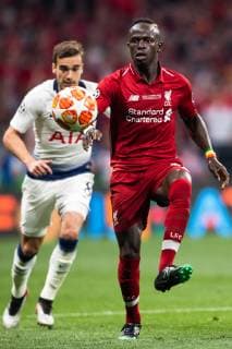 190601 Sadio Mane of Liverpool during the UEFA Champions League final between Tottenham and Liverpool on June 1, 2019 in Madrid. Photo: Petter Arvidson BILDBYRAN kod PA 92302 Copyright: PETTERxARVIDSON BB190601PA107