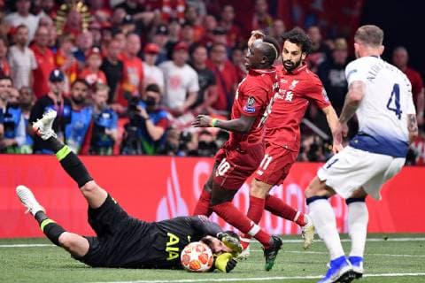 Photo Alfredo Falcone - LaPresse 01 06 2019 Madrid (spain) Soccer Liverpool - Tottenham Final Uefa Champions League 2018 2019 - Wanda Metropolitano Stadium of Madrid In the pic: Hugo Lloris of Tottenham  Copyright: xAlfredoxFalcone LaPressex