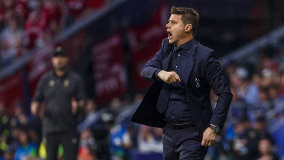 Madrid, Spain, 01.06.2019, UEFA Champions League - 2018 19 Season, Finale, Tottenham Hotspur - FC Liverpool, Head coach Mauricio Pochettino (Tottenham) gestures ( Defodi-09-523-097698