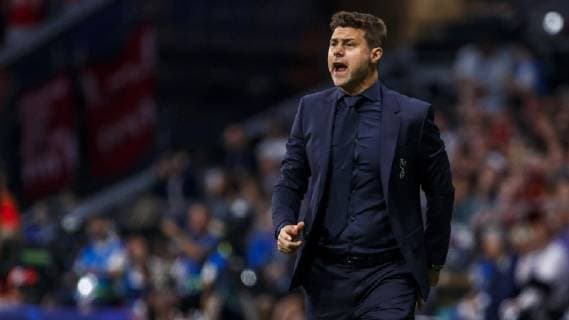 Madrid, Spain, 01.06.2019, UEFA Champions League - 2018 19 Season, Finale, Tottenham Hotspur - FC Liverpool, Head coach Mauricio Pochettino (Tottenham) gestures ( Defodi-09-523-097703