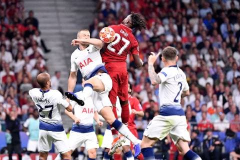 Photo Alfredo Falcone - LaPresse 01 06 2019 Madrid (spain) Soccer Liverpool - Tottenham Final Uefa Champions League 2018 2019 - Wanda Metropolitano Stadium of Madrid In the pic: Divock Origi of Liverpool  Copyright: xAlfredoxFalcone LaPressex