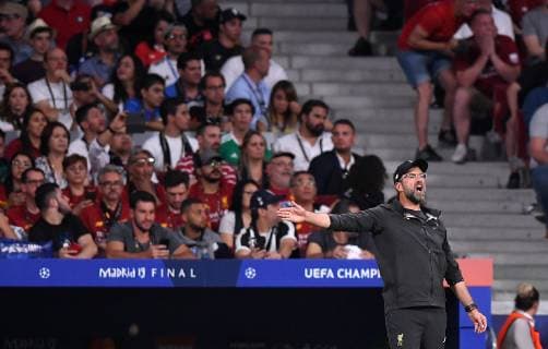 Fußball, Jürgen Klopp gewinnt mit Liverpool die Champions League FUSSBALL CHAMPIONS LEAGUE SAISON 2018 2019 FINALE Tottenham Hotspur - FC Liverpool 01.06.2019 Trainer Juergen Klopp (FC Liverpool)