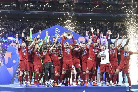Football - 2019 UEFA Champions League Final - Liverpool vs. Tottenham Hotspur , at Wanda Metropolitano, Madrid. COLORSPORT WINSTON BYNORTH 