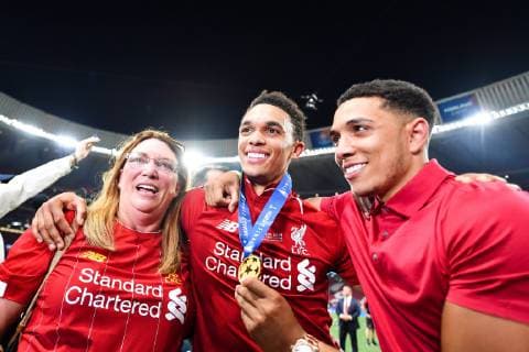 190601 A player of Liverpool celebrate after the UEFA Champions League final between Tottenham and Liverpool on June 1, 2019 in Madrid. Photo: Petter Arvidson BILDBYRAN kod PA 92302 Copyright: PETTERxARVIDSON BB190601PA189