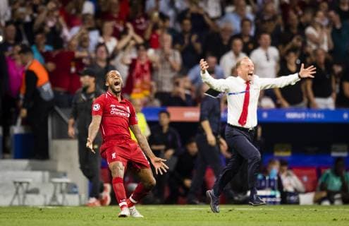 Madrid, 01.06.2019 Schlussjubel: Georginio Wijnaldum (Liverpool) Tottenham Hotspur - FC Liverpool