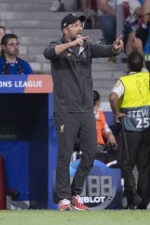 KLOPP Juergen Trainer Team Liverpool FC UEFA Finale Champions League 2019 in Madrid Tottenham Hotspur FC - Liverpool FC 0 : 2 am 01. Juni 2019 Estadio Metropolitano in Madrid