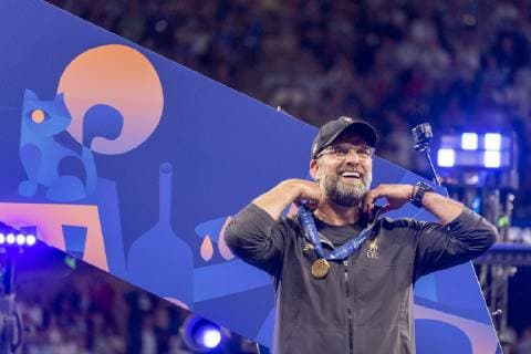 Jurgen Klopp Coach (Liverpool FC) during the UEFA Champions League Final match between Tottenham 0-2 Liverpool FC at Estadio Metropolitano in Madrid, Spain, June 1, 2019. Noxthirdxpartyxsales  (104850057)
