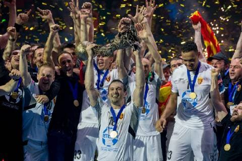 Handball, EHF CL, Final Four, Finale, HC Vardar Skopje - Telekom Veszprem HC HC Vardar HANDBALL : Finale Ligue des champions - Telekom Veszprem HC vs HC Vardar - 02 06 2019 THEOPHILELaurent Panoramic 