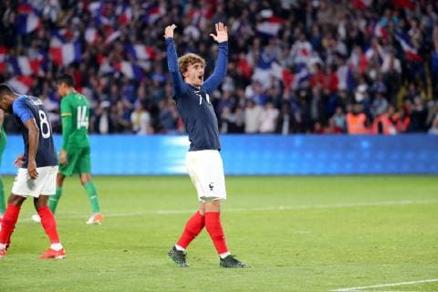 JOIE - 07 ANTOINE GRIEZMANN (FRA) FOOTBALL : France vs Bolivie - Match Amical - 02 06 2019 FEP Panoramic 