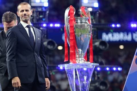 Aleksander Ceferin UEFA President the Cup Madrid 01-06-2019 Estadio Wanda Metropolitano, Football UEFA Champions League 2018 2019 Final 2019 Tottenham - Liverpool Photo Cesare Purini Insidefoto CesarexPurini