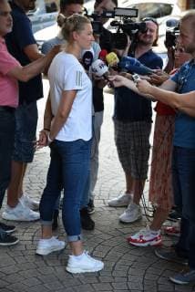 03.06.2019, GER, Frankfurt am Main, Frauenfussball, DFB Frauen, Damen Deutsche Frauen-Nationalmannschaft trifft sich in der Villa Kennedy vor dem Start der Frauen-Weltmeisterschaft vom 7. Juni bis 7. Juni 2019 in Frankreich Bild zeigt: Nationalspielerin Alexandra Popp