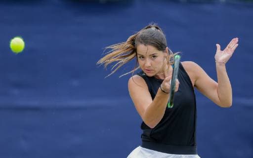 Surbiton Trophy Day Two Jodie Anna Burrage of Great Britain on Day Two of the Surbiton Trophy at the Surbiton Racket & Fitness Club, Surbiton Content Not Available For UK Newspapers Copyright: xStevexO Sullivanx FIL-13319-0046