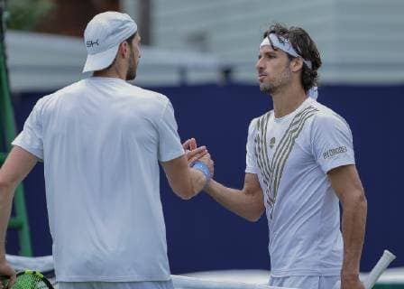 Surbiton Trophy Day Three Feliciano Lopez of Spain on Day Three of the Surbiton Trophy at the Surbiton Racket & Fitness Club, Surbiton Content Not Available For UK Newspapers Copyright: xStevexO Sullivanx FIL-13324-0097