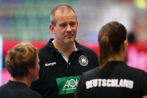 Trainer Henk Groener (Deutschland) Deutschland vs Kroatien, Handball, WM-Qualifikation, 05.06.2019 Deutschland vs Kroatien, Handball, WM-Qualifikation, 05.06.2019 Hamm Copyright: xEIBNER RenexWeissx EP_RWS