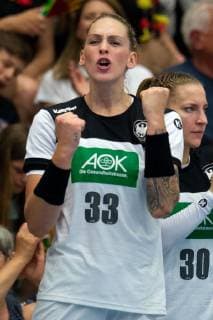 Hamm, Deutschland 05.06.2019: Handball WM Qualifiktation 2019 - Frauen - Deutschland vs. Kroatien Luisa Schulze (Deutschland) Hamm Nordrhein-Westfalen Deutschland WESTPRESS arena