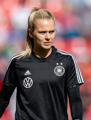 30. Mai 2019: Regensburg, Continental Arena: Fussball Laenderspiel Frauen: Deutschland - Chile: Deutschlands Merle Frohms.