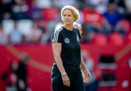 30. Mai 2019: Regensburg, Continental Arena: Fussball Laenderspiel Frauen: Deutschland - Chile: Deutschlands Bundestrainerin Martina Voss Tecklenburg.