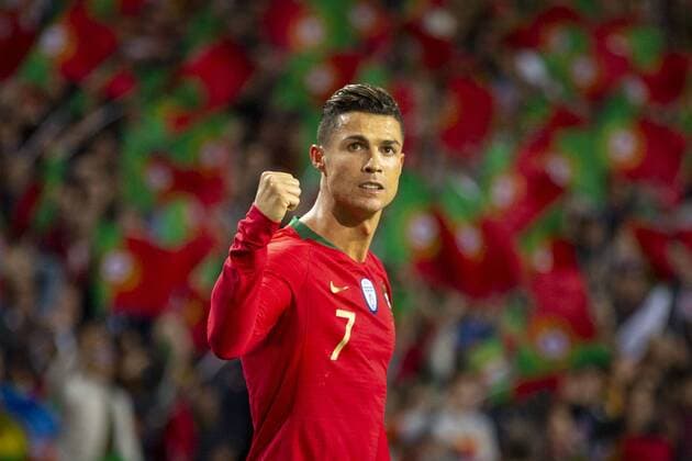 June 5, 2019 - Porto, Porto, Portugal - Portugal s player Cristiano Ronaldo celebrates the second goal during the the UEFA Nations League Finals at Dragon Stadium in Porto, Portugal. UEFA Nations League Finals in Porto, Portugal - 05 Jun 2019 - ZUMAs197 20190605_zaa_s197_117 Copyright: xDiogoxBaptistax