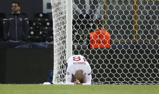 Ross Barkley of England dejected after gifting the third Dutch goal during the UEFA Nations League match at D. Afonso Henriques Stadium, Guimaraes. Picture date: 6th June 2019. Picture credit should read: David Klein Sportimage EDITORIAL USE ONLY. No use with unauthorised audio, video, data, fixture lists, club league logos or live services. Online in-match use limited to 120 images, no video emulation. No use in betting, games or single club league player publications. SPI-0093-0117