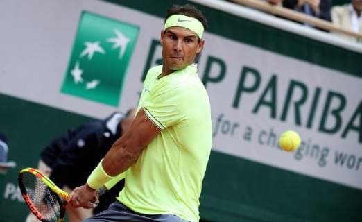 TENNIS - ATP, Tennis Herren French Open 2019 PARIS,FRANCE,07.JUN.19 - TENNIS - ATP World Tour, French Open, Roland Garros, Grand Slam. Image shows Rafael Nadal (ESP). GEPAxpictures xMatthiasxHauer