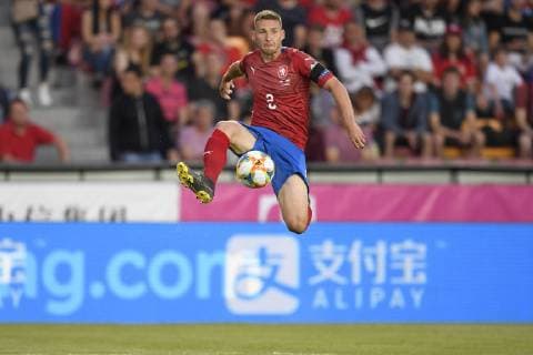 Fußball, EM Quali, Tschechien - Bulgarien Pavel Kaderabek of Czech Republic in action during the Football Euro Championship 2020 group A qualifier Czech Republic vs Bulgaria in Prague, Czech Republic, June 7, 2019. (CTKxPhoto OndrejxDeml) CTKPhotoP201906070959701  _DML9924