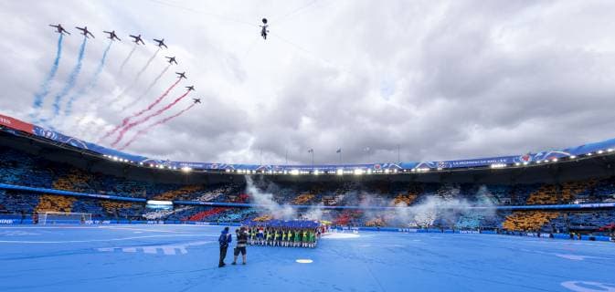 Fußball, WM, Damen, Eröffnungsfeier in Paris Inaugural Event during the FIFA Women s World Cup France 2019 Group A match between France 4-0 South Korea at Parc des Princes in Paris, France, June 7, 2019. Noxthirdxpartyxsales  (105343950)